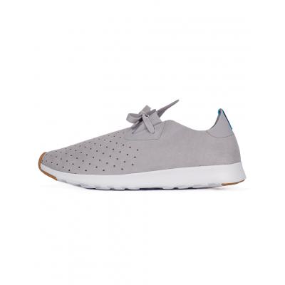 Sneakers - tenisky Native Apollo Moc Pigeon Grey/ Shell White/ Nat Rubber