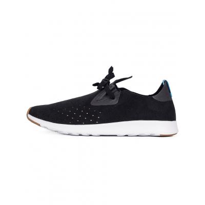 Sneakers - tenisky Native Apollo Moc Jiffy Black/ Shell White/ Nat Rubber