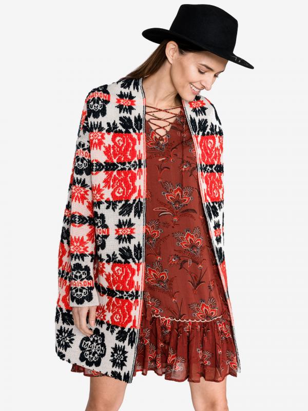 Cardigan Scotch & Soda Bílá