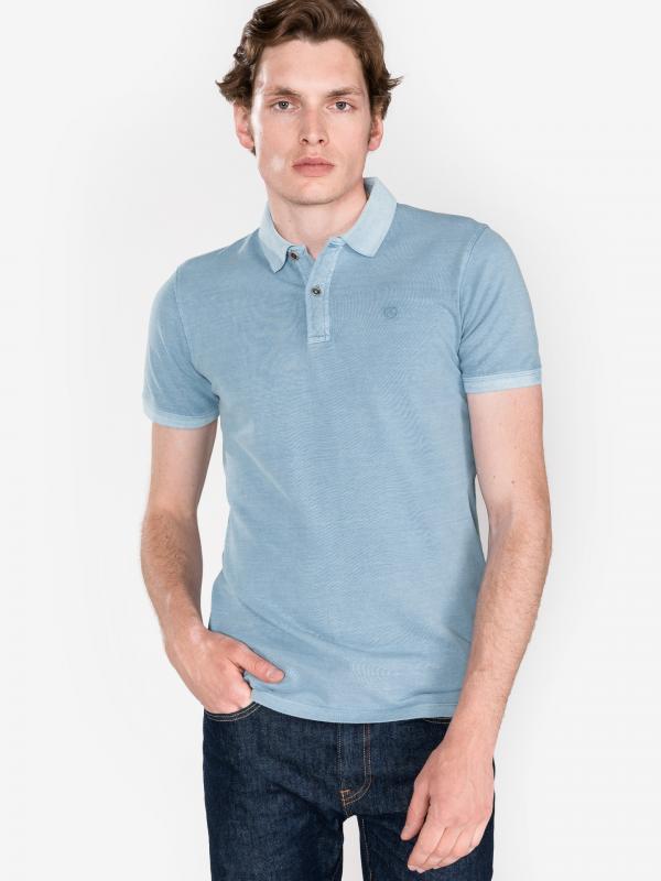 Chicago Polo triko Jack & Jones Modrá