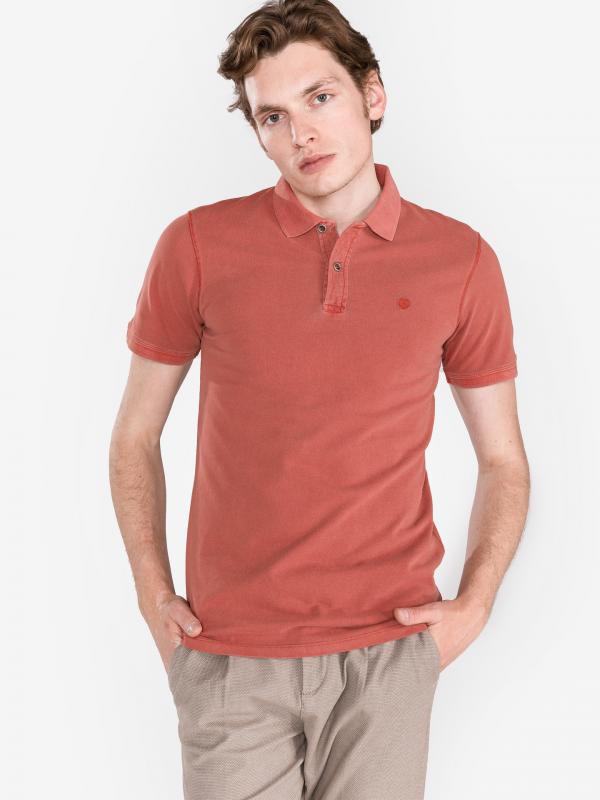 Chicago Polo triko Jack & Jones Červená