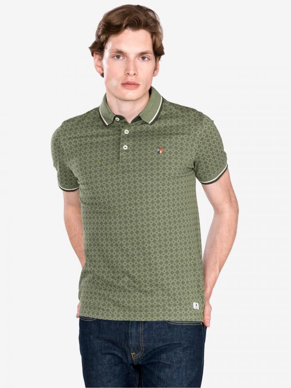 Paulos Polo triko Jack & Jones Zelená