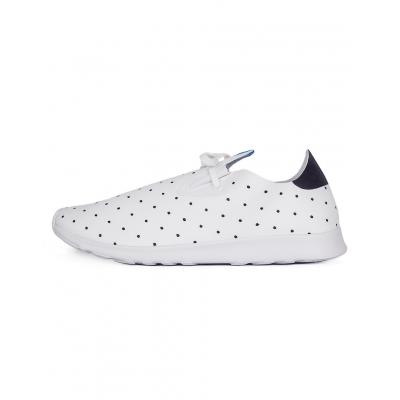 Native Apollo Moc Embroidered Shell White/ Shell White/ Polka Dot 43,5