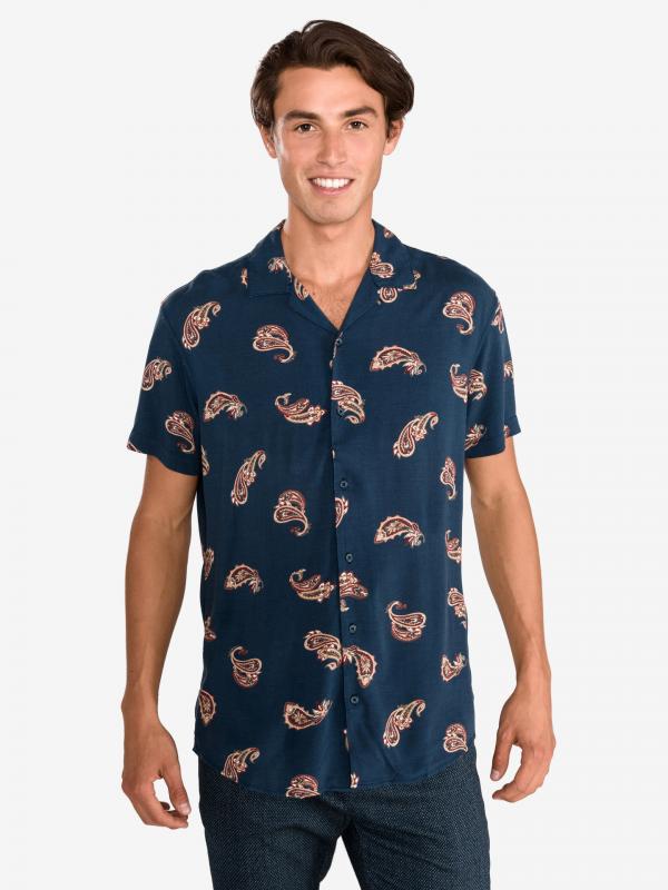 Viggo Košile Jack & Jones Modrá