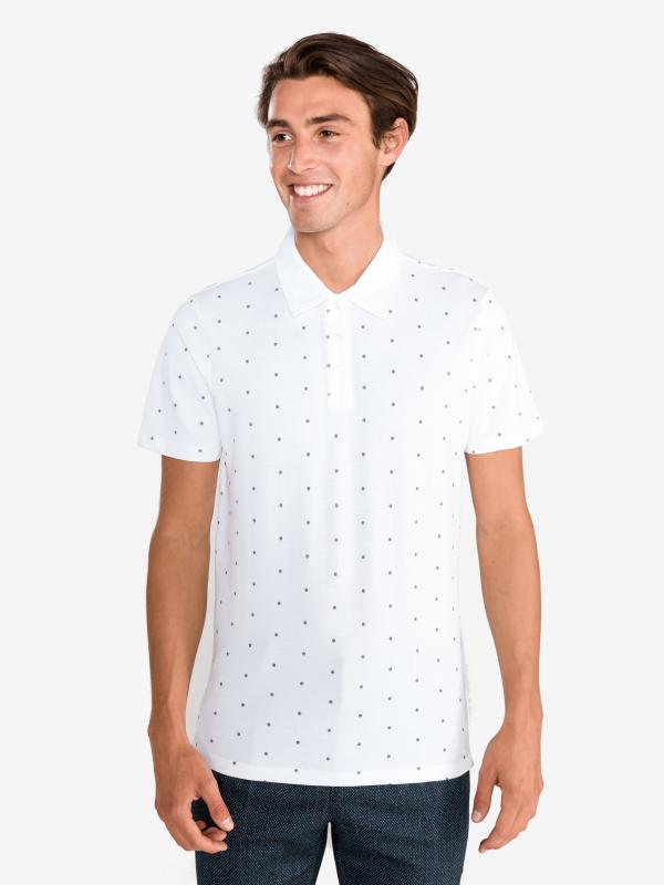 Jay Polo triko Jack & Jones Bílá