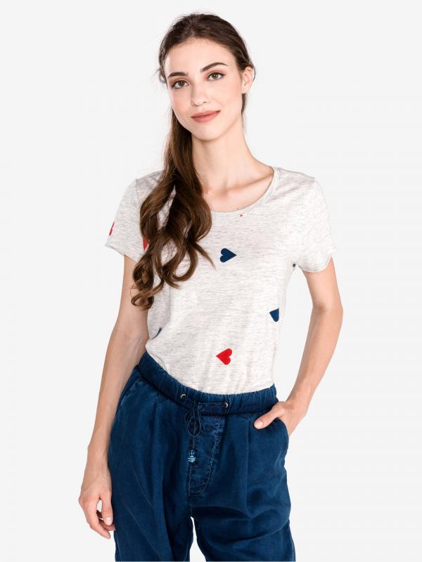 Triko Scotch & Soda Bílá