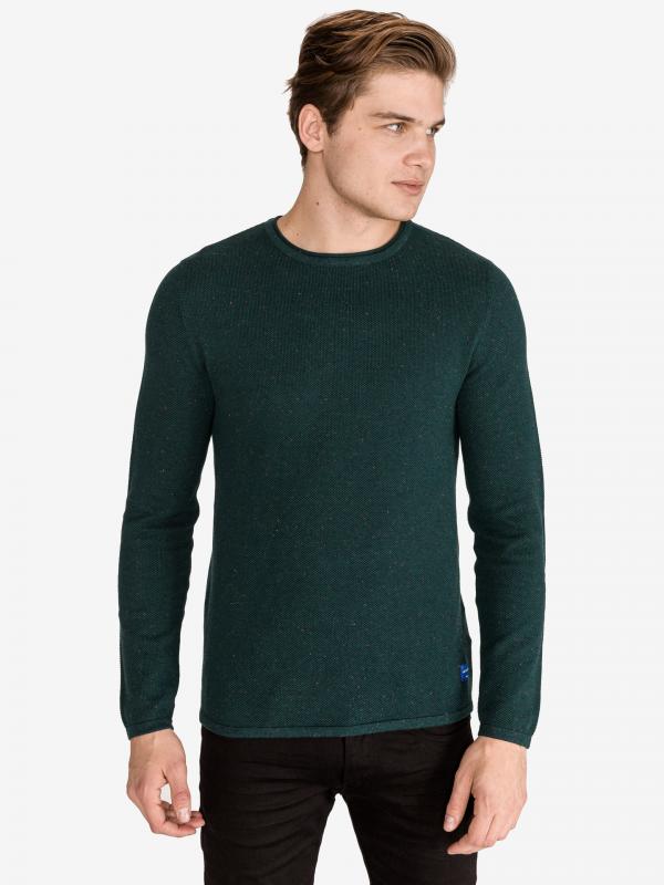 Nat Svetr Jack & Jones Zelená