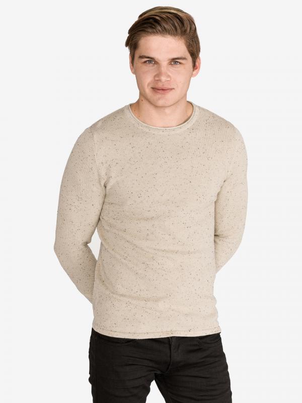 Nat Svetr Jack & Jones Béžová
