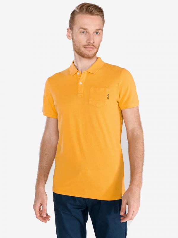 Polo triko Scotch & Soda Žlutá