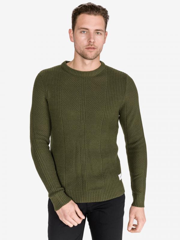 Harvard Svetr Jack & Jones Zelená