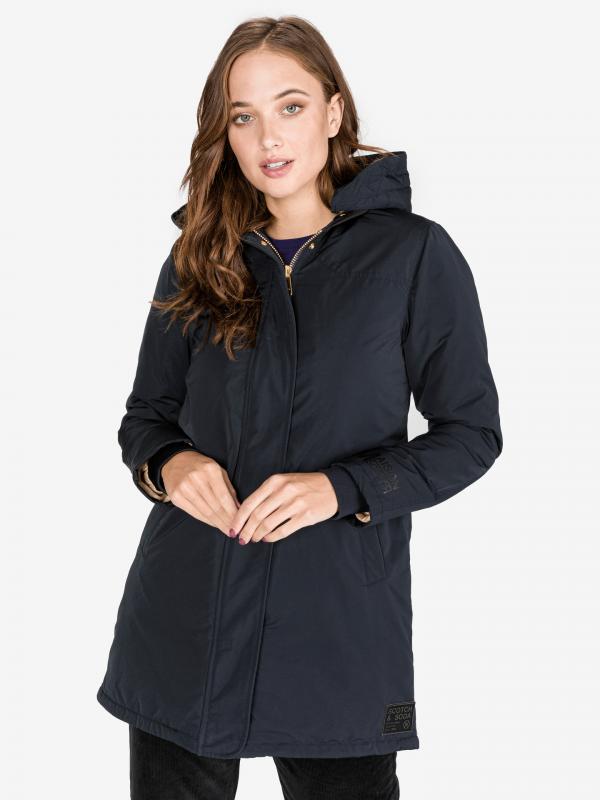 Basic Parka Scotch & Soda Modrá