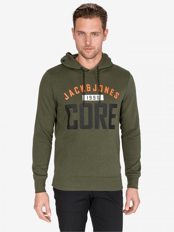Carving Mikina Jack & Jones Zelená