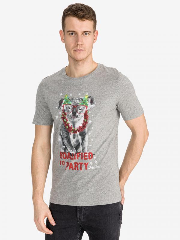 Jingle Triko Jack & Jones Šedá