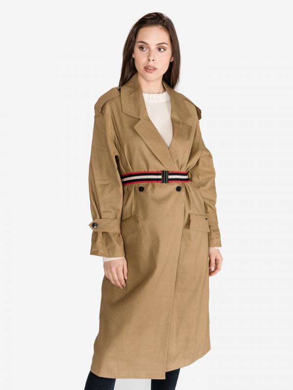 Trenčkot Scotch & Soda Hnědá