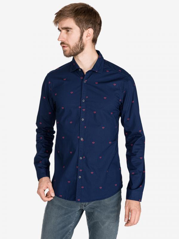 Košile Scotch & Soda Modrá
