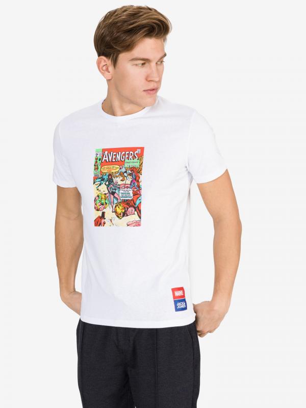 Avengers Triko Jack & Jones Bílá