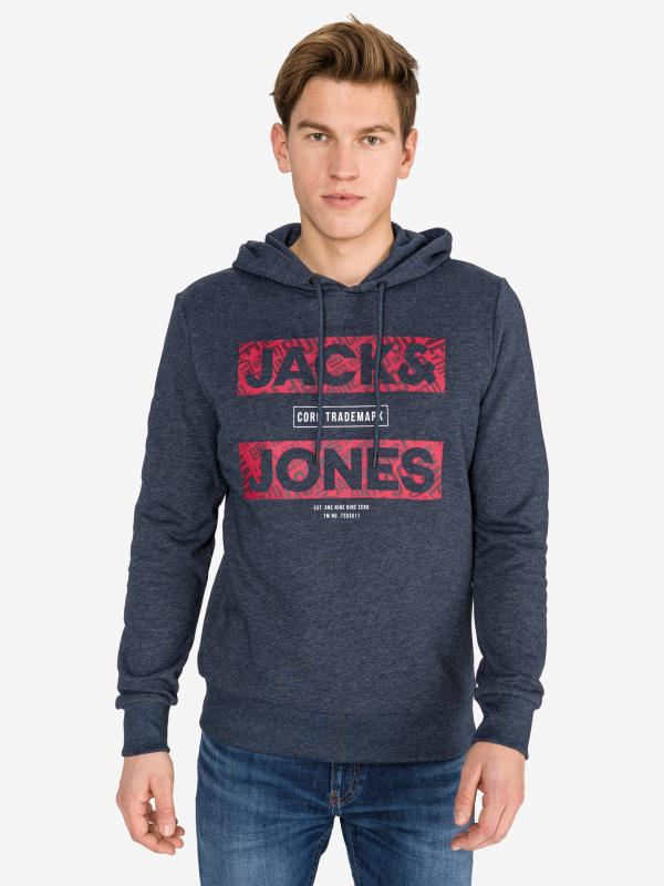 New Gerard Mikina Jack & Jones Modrá