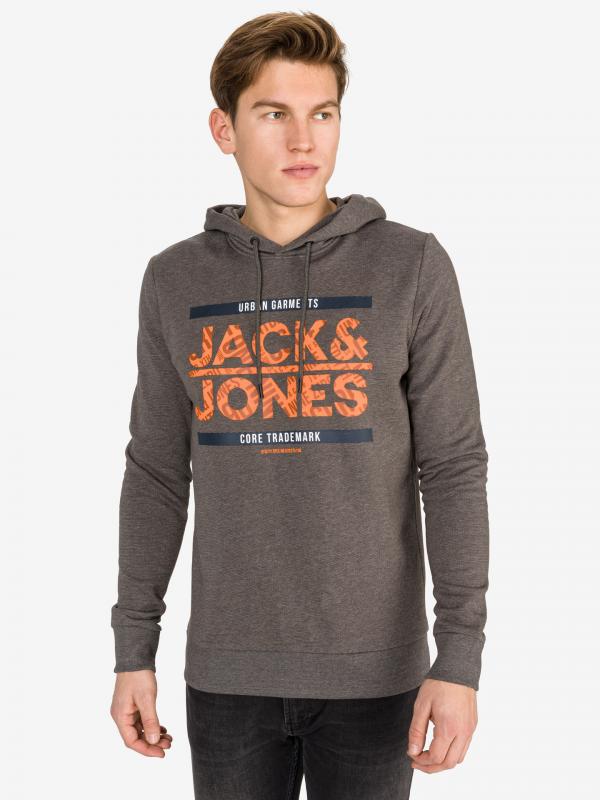 New Gerard Mikina Jack & Jones Šedá