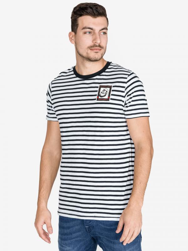 Brutus Triko Scotch & Soda Bílá