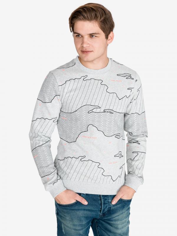 Mikina Scotch & Soda Šedá