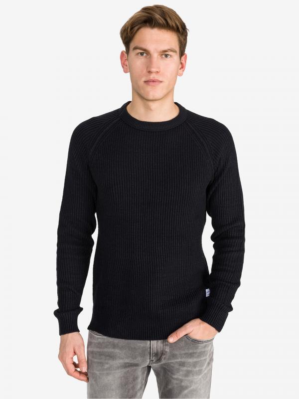 Rib Svetr Jack & Jones Modrá
