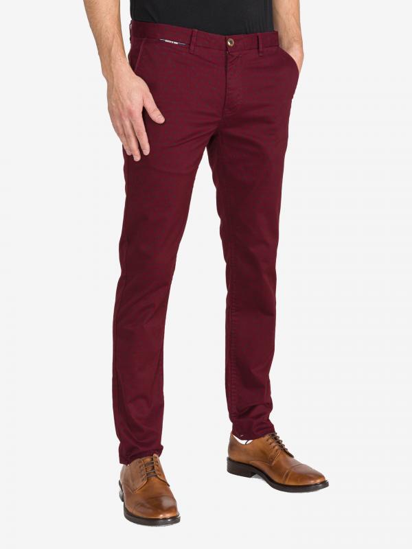 Mott Kalhoty Scotch & Soda Červená
