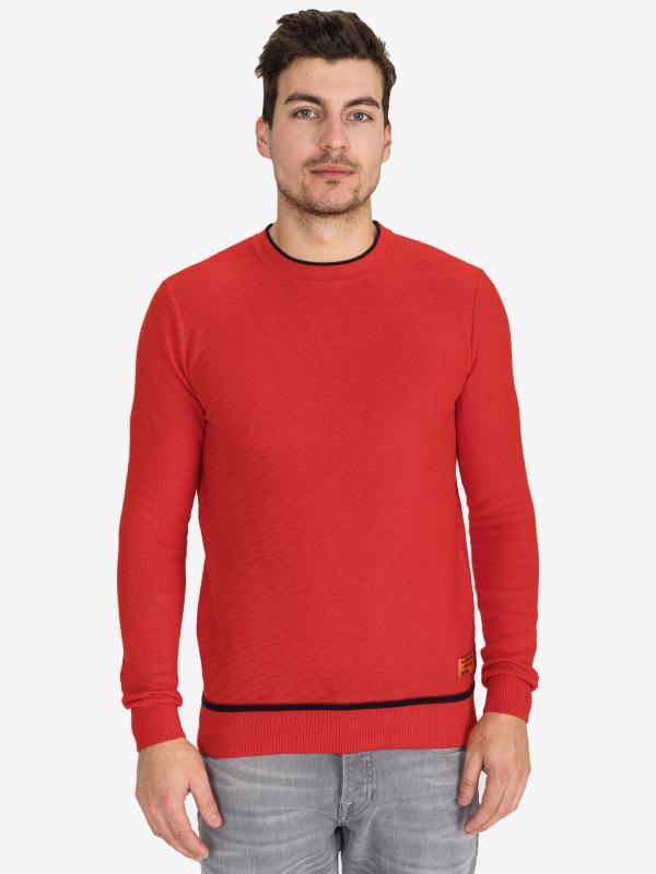 Structured Svetr Scotch & Soda Červená