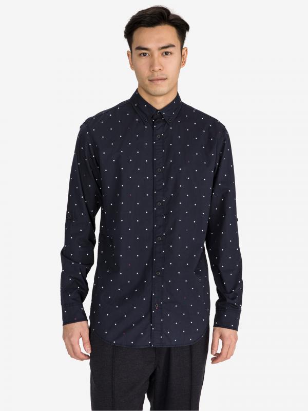 Aop Košile Jack & Jones Modrá