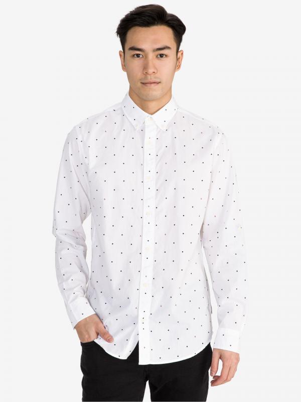 Aop Košile Jack & Jones Bílá