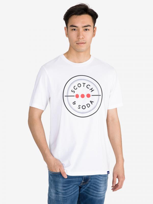 Triko Scotch & Soda Bílá