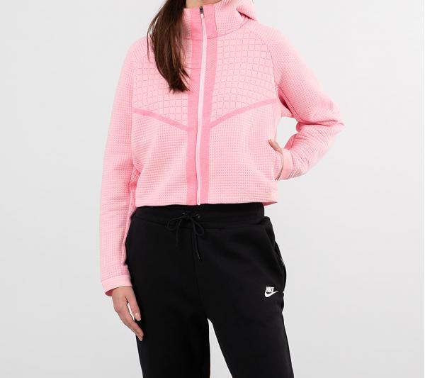 Nike Sportswear Tech Fleece Eng Fullzip Hoodie Arctic Punch/ White