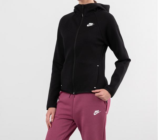Nike Sportswear Tech Fleece Wr Fullzip Hoodie Black/ Black/ Black/ White