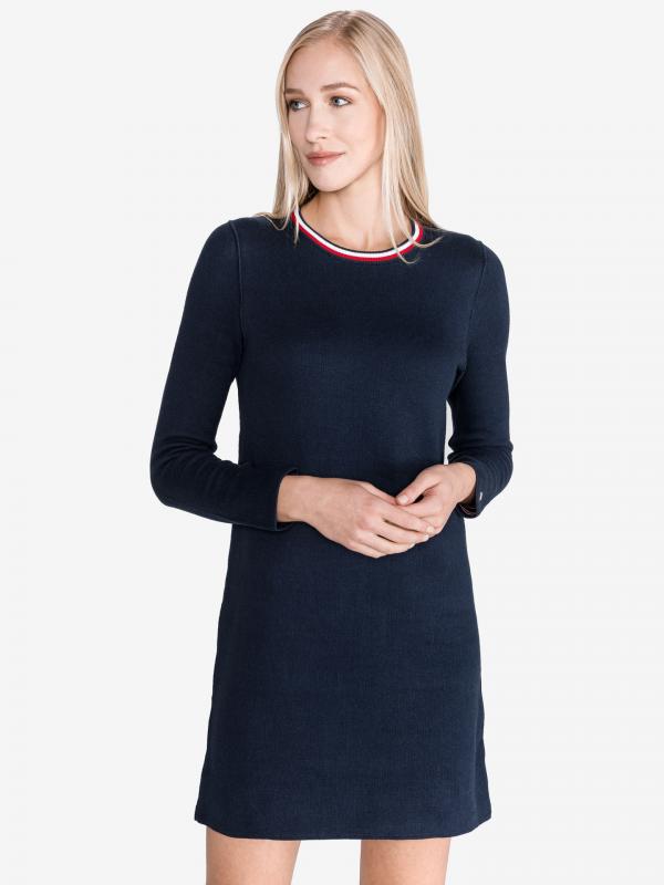 Henie Šaty Tommy Hilfiger Modrá
