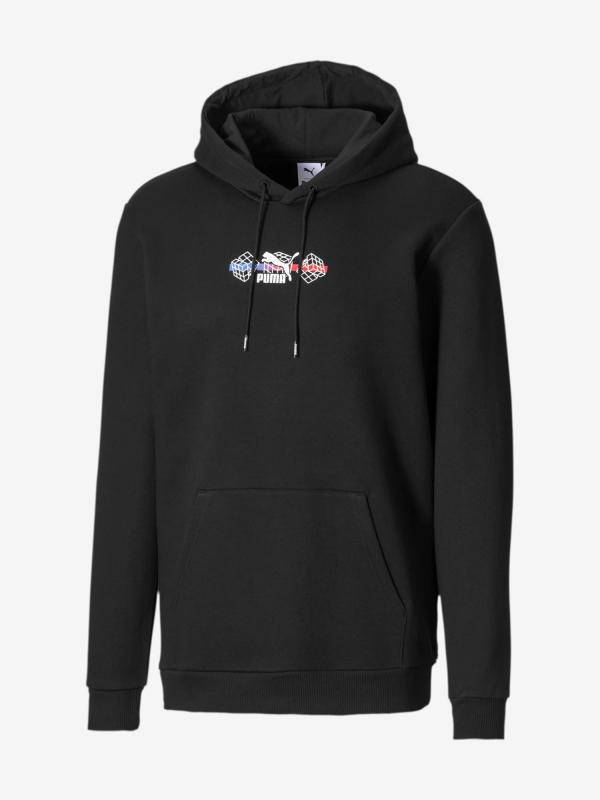 Mikina Puma X Rubik S Cube Hoodie Černá
