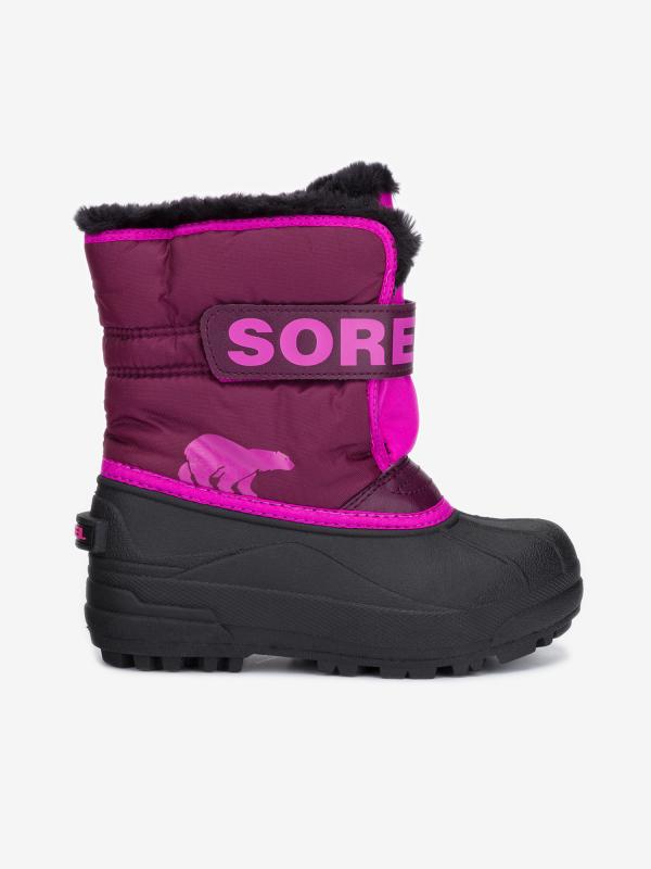 Boty Sorel Childrens Snow Commander Barevná