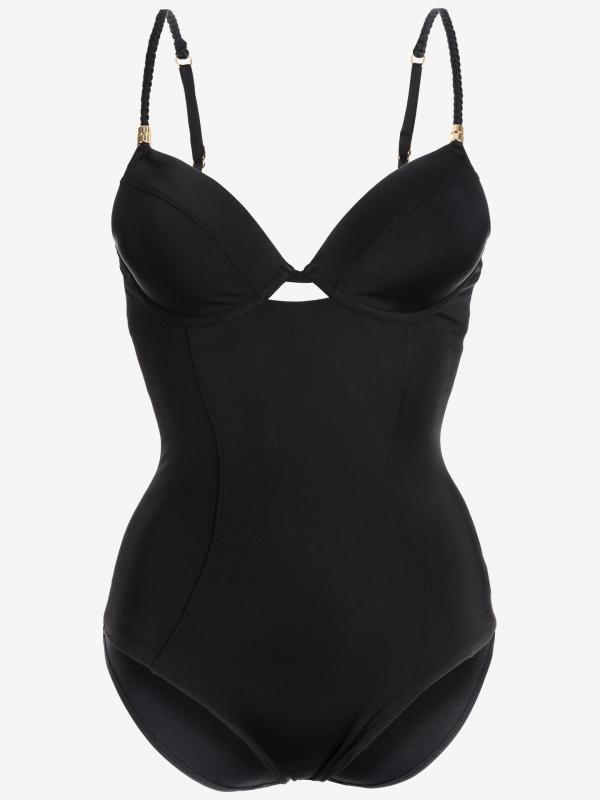 Jednodílné plavky Heidi Klum Intimates Černá