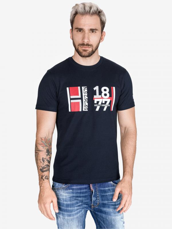 1877 Triko Helly Hansen Modrá