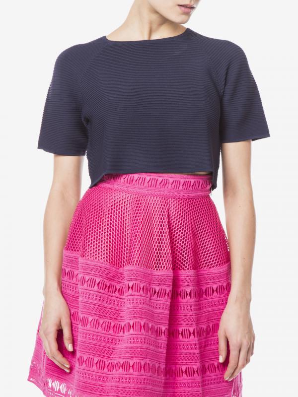 Palmarola Crop Top Pinko Modrá