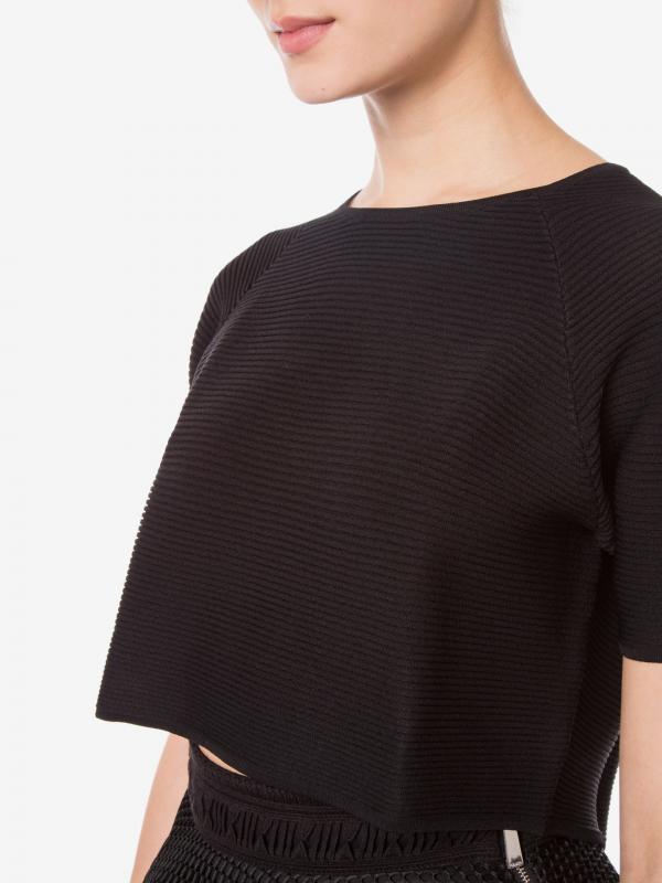 Palmarola Crop Top Pinko Černá