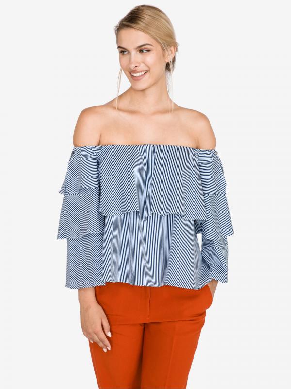 Bess Top Pinko Modrá
