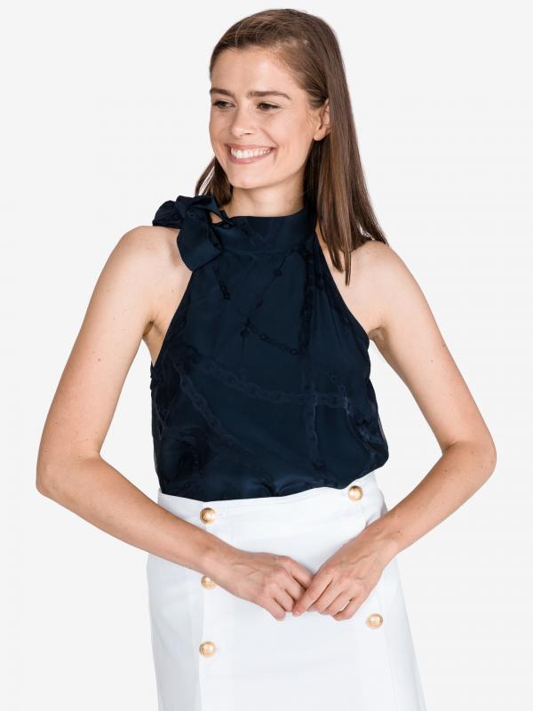 Carola Top Pinko Modrá