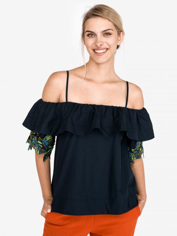 Brigit Top Pinko Modrá