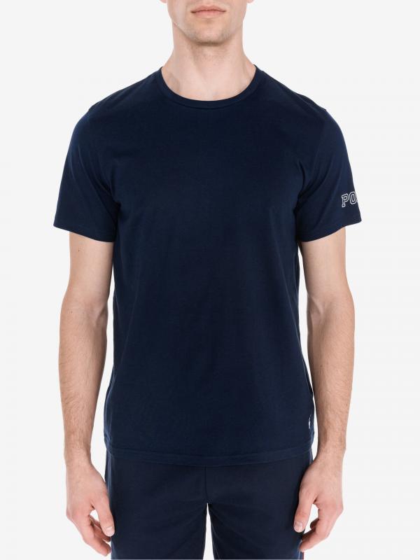 Triko na spaní Polo Ralph Lauren Modrá