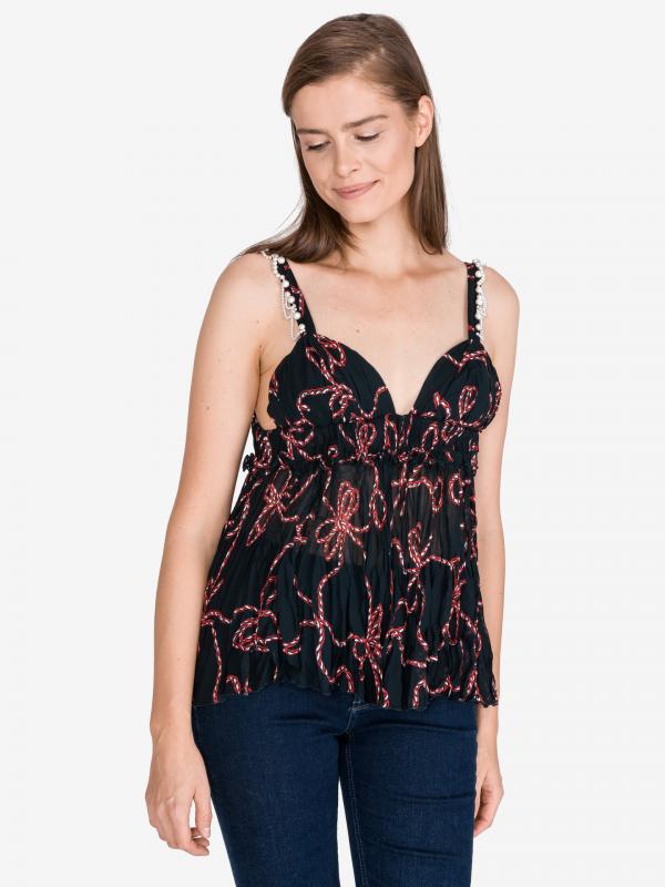 Anemone Top Pinko Modrá