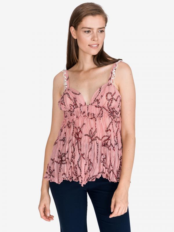 Anemone Top Pinko Béžová