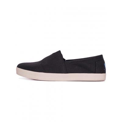 Slip-on Toms Avalon black canvas