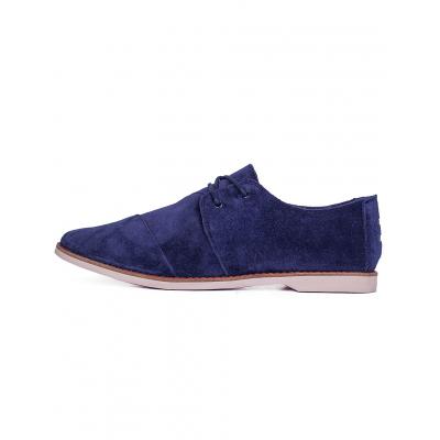Boty Toms Hensley navy suede