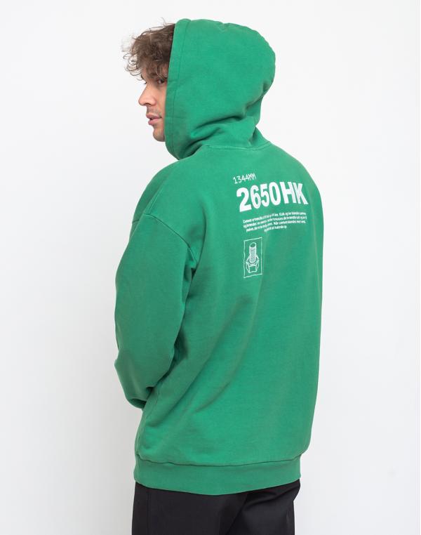 Han Kjøbenhavn Artwork Hoodie Green M