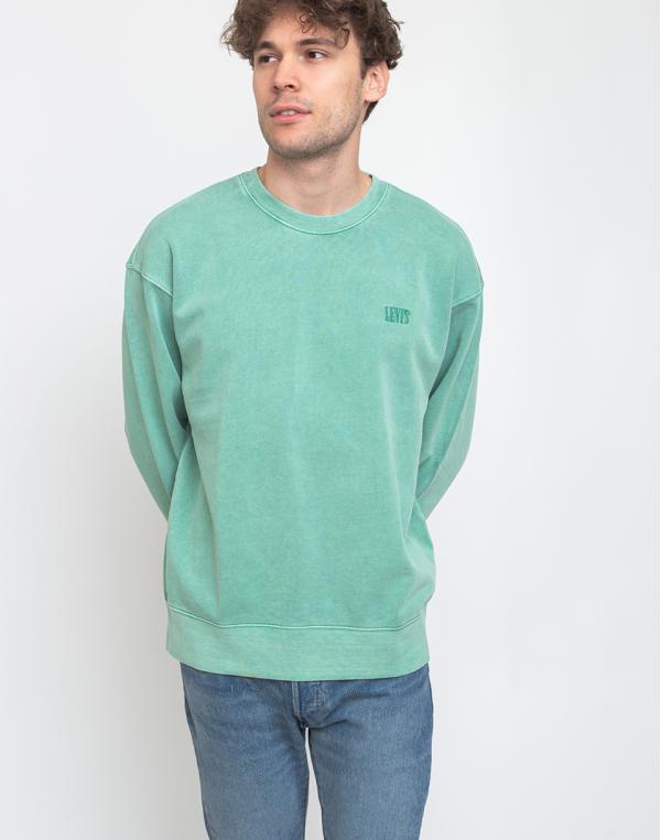 Levi's® Authentic Logo Crewneck Green XL