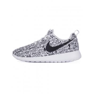 Sneakers - tenisky Nike Roshe One Print Prem white-black